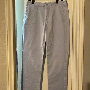 J. Crew men’s pants, size 33w 34l, perfect shade of light blue